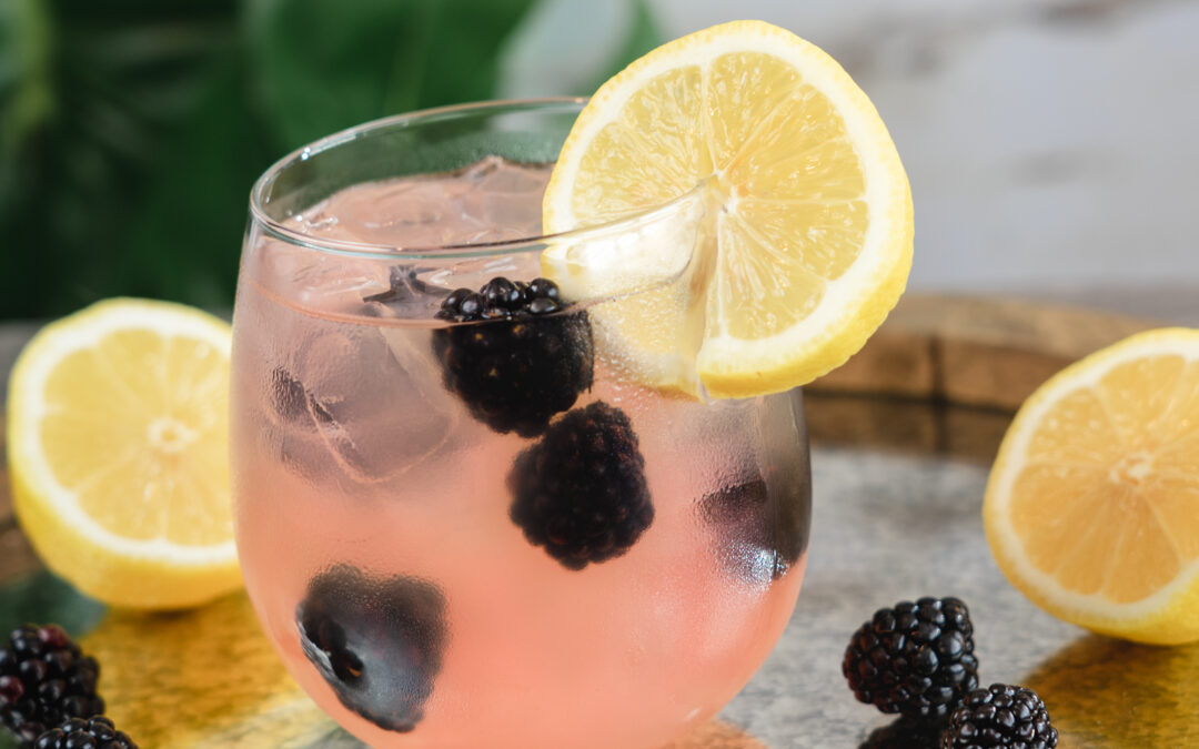 Blackberry Whiskey Lemonade