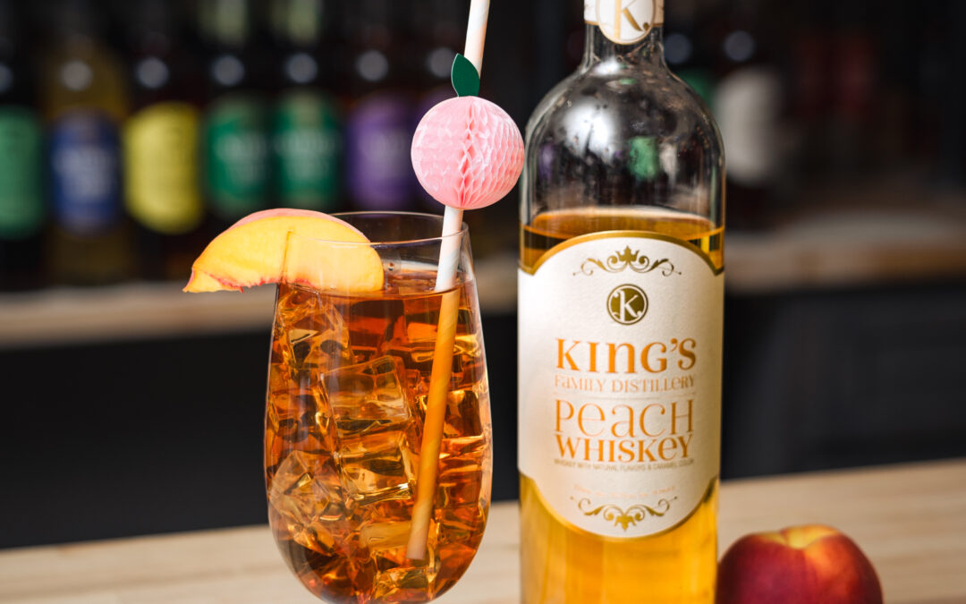 Spiked Peach Iced Tea