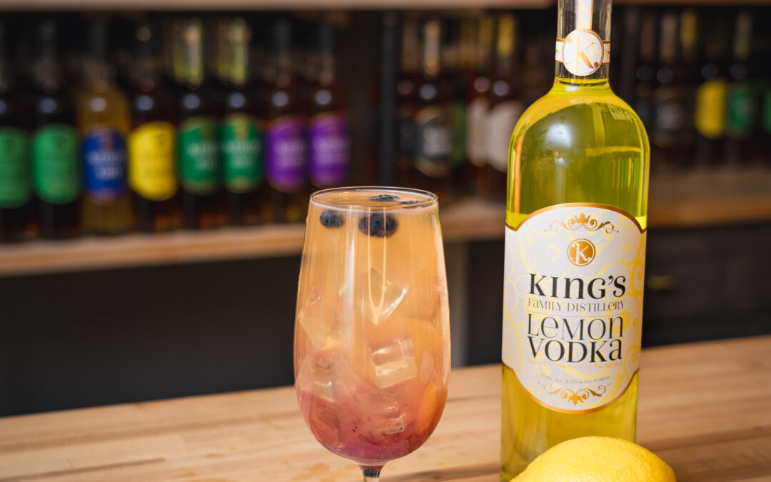 Spiked Blueberry Lemonade