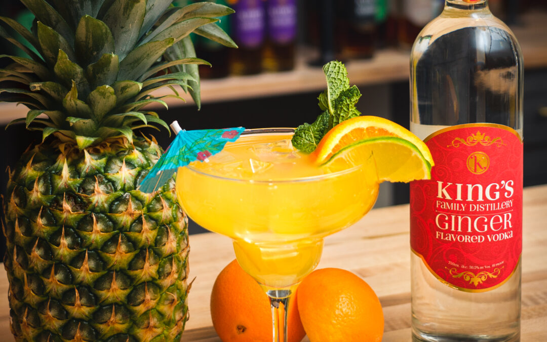 King’s Pineapple Ginger Sparkler