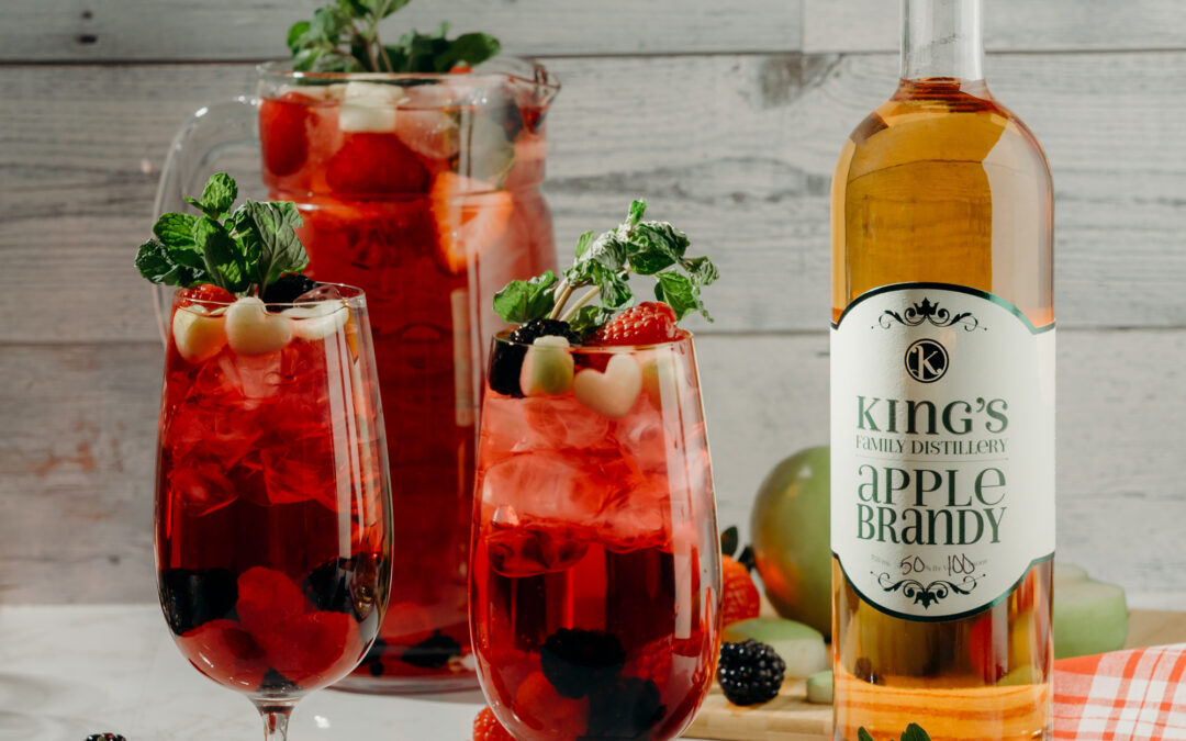 King’s Apple Brandy & Rosé Sangria