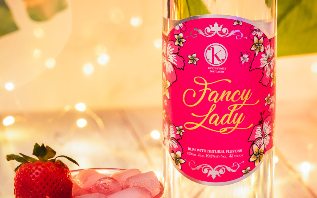 Fancy Lady Rum Strawberry Fizz