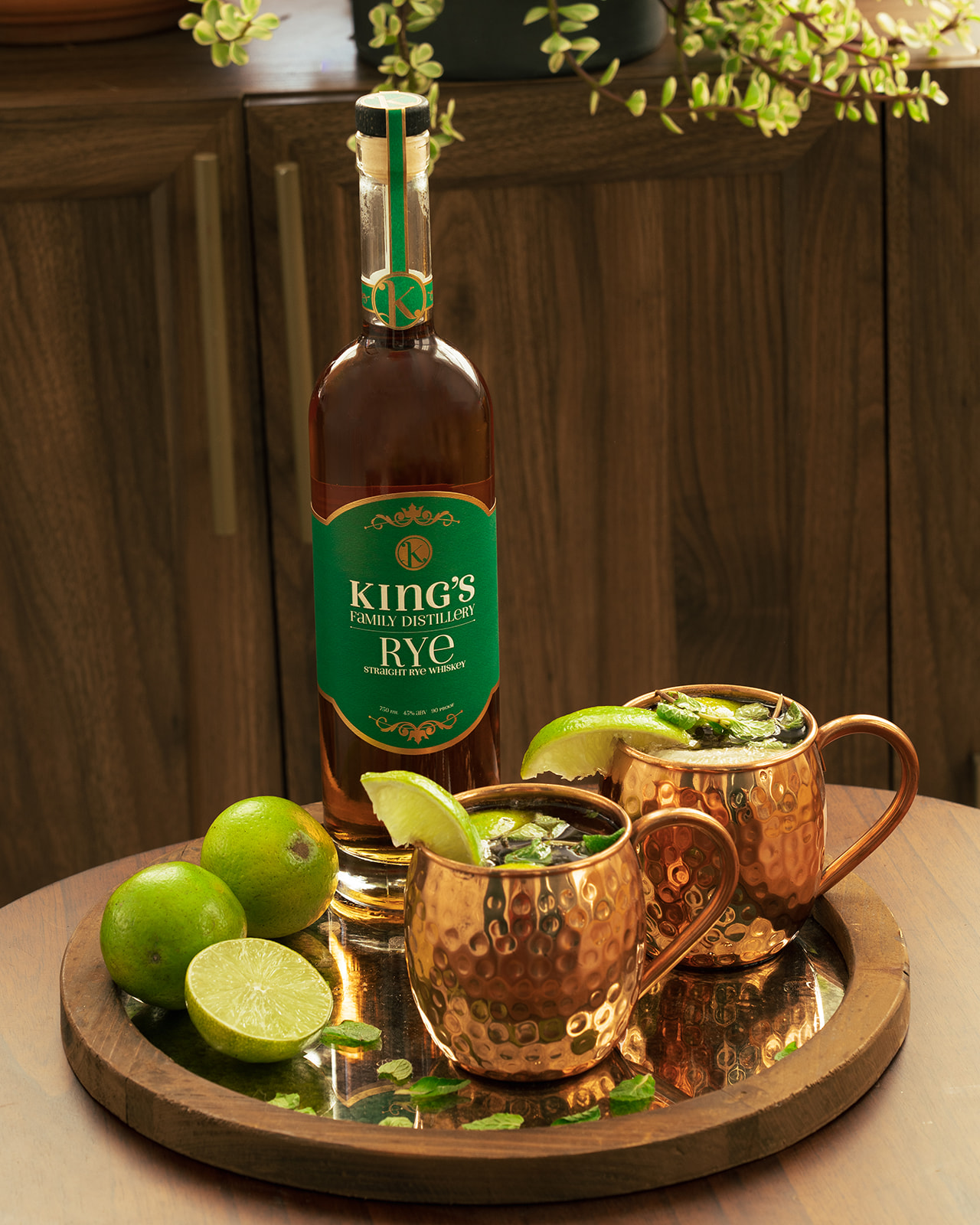 Rye moscow mule 