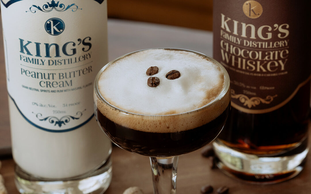 Peanut Butter Cream & Chocolate Whiskey Martini